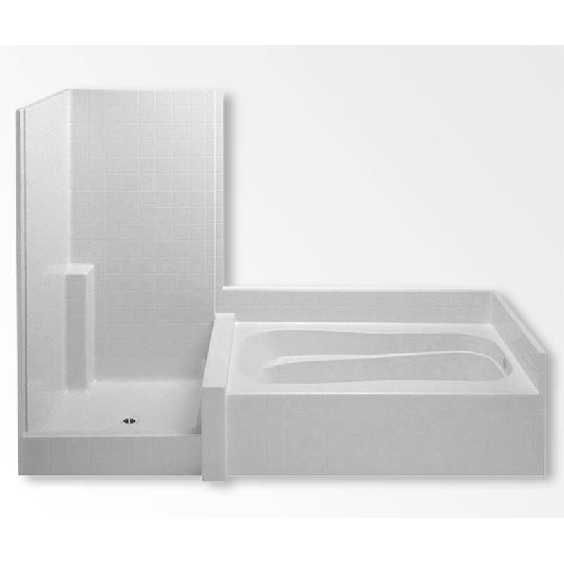Aquatic Tub And Shower Suites Soaking Tubs item AC003445-R-TO-BK