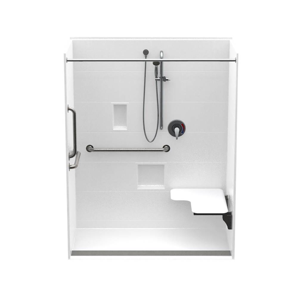 Aquatic Alcove Shower Enclosures item AC003690-XADAR-BI