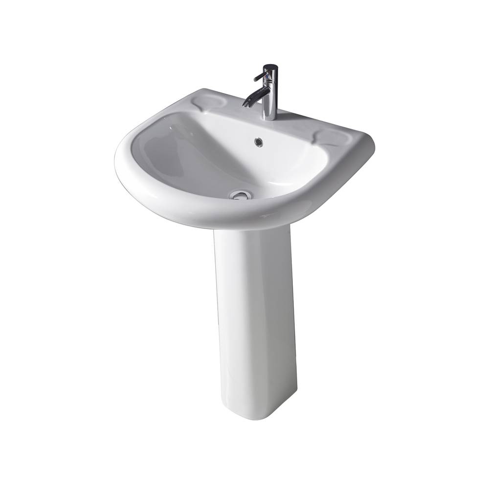 Barclay Complete Pedestal Bathroom Sinks item C/3-180WH