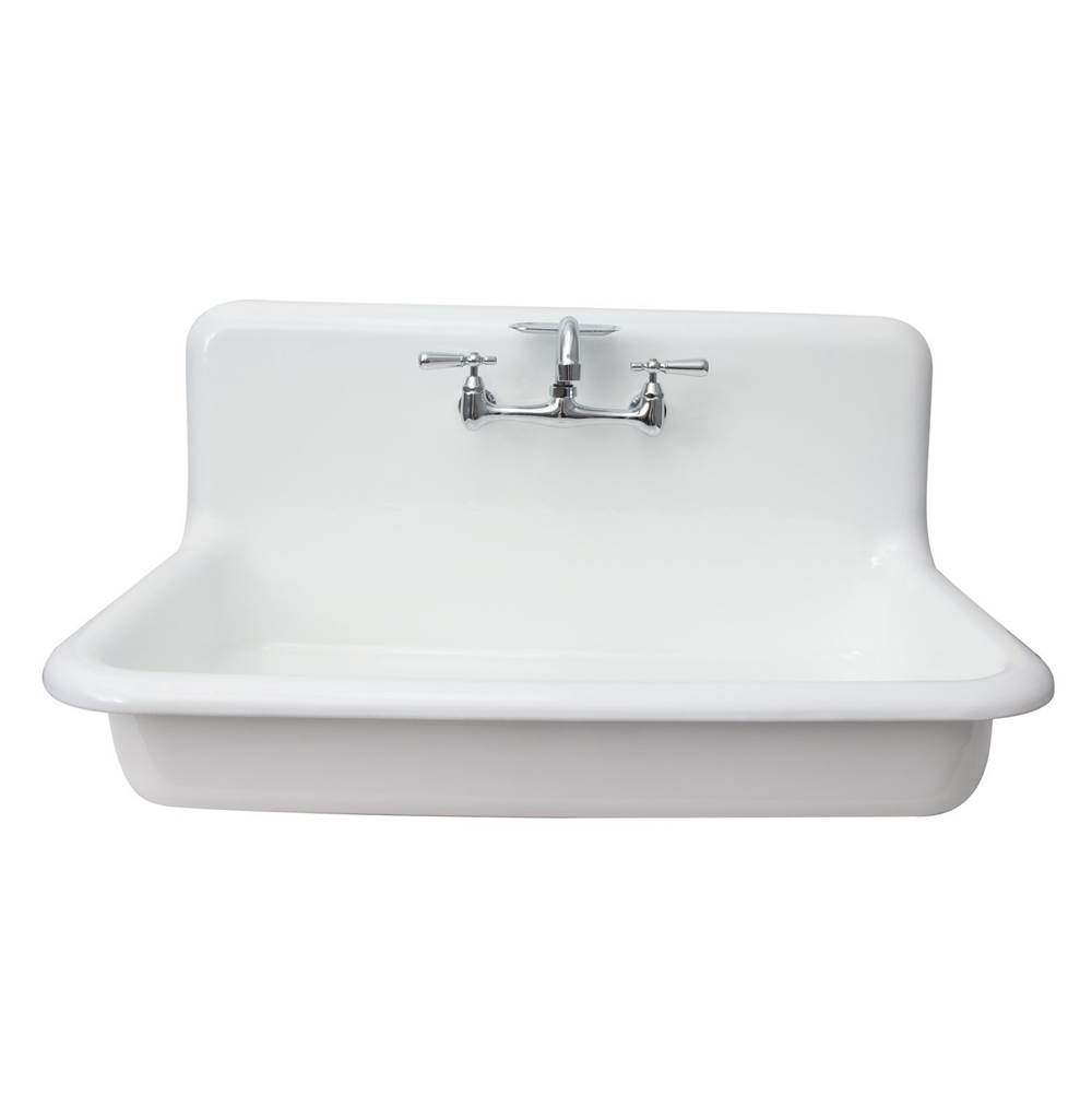 Barclay Wall Mount Bathroom Sinks item BSCI36-WH