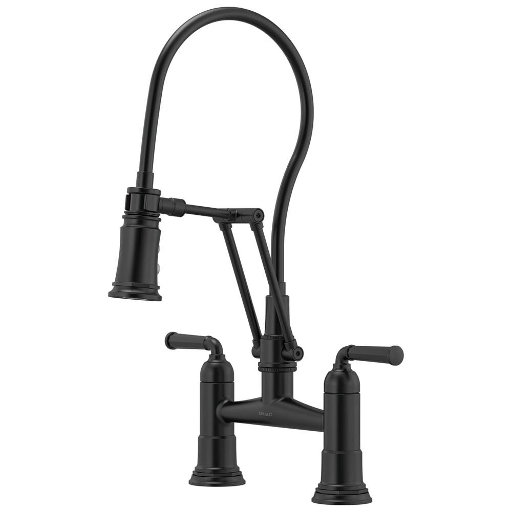 Brizo Retractable Faucets Kitchen Faucets item 62274LF-BL