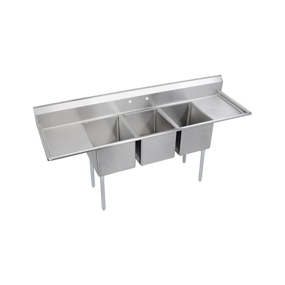 Elkay  Kitchen Sinks item 14-3C16X20-2-24X
