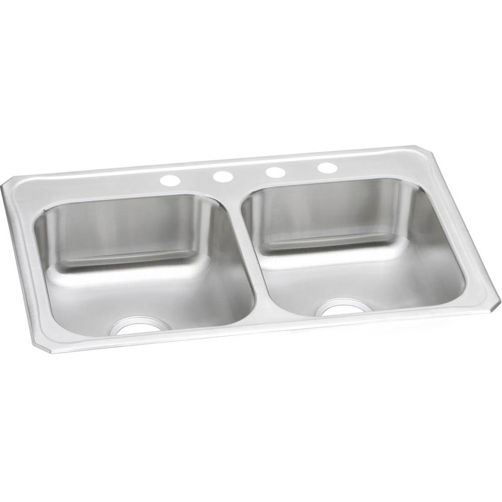 Elkay Drop In Double Bowl Sink Kitchen Sinks item CR33222