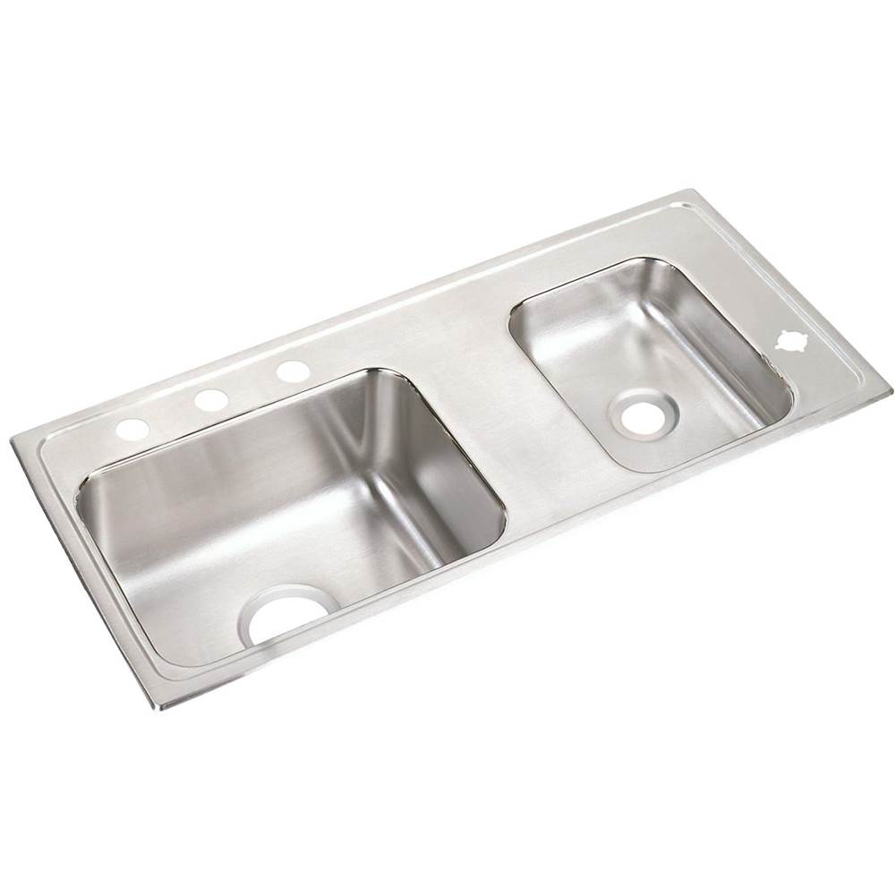 Elkay Drop In Double Bowl Sink Kitchen Sinks item DRKAD371765R4