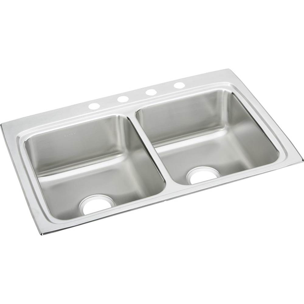 Elkay Drop In Double Bowl Sink Kitchen Sinks item LR33225