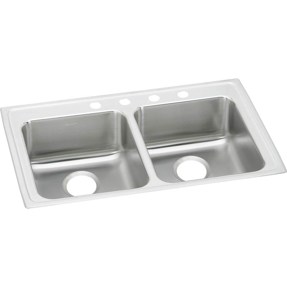 Elkay Drop In Double Bowl Sink Kitchen Sinks item LRAD2922653