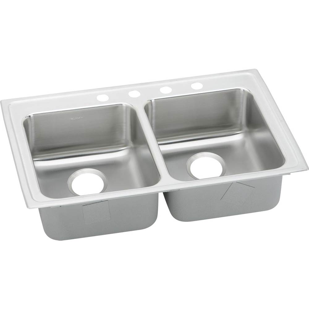 Elkay Drop In Double Bowl Sink Kitchen Sinks item LRADQ3321652