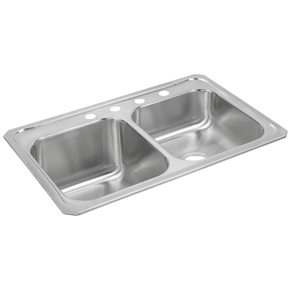 Elkay Drop In Double Bowl Sink Kitchen Sinks item STCR3322L4