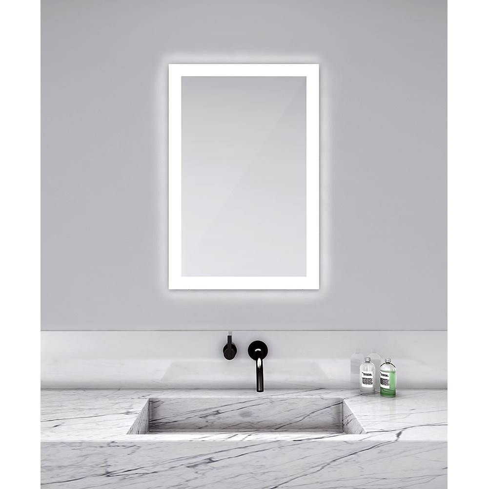 Electric Mirror Electric Lighted Mirrors Mirrors item SIL-2436-KG