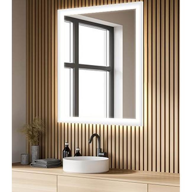 Electric Mirror Electric Lighted Mirrors Mirrors item SIL-3636-KG