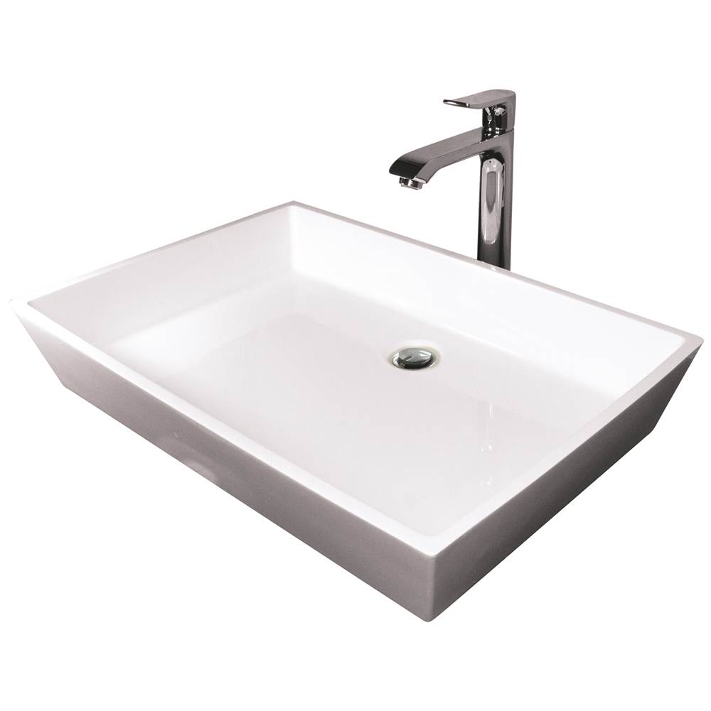 Hydro Systems Lavatory Console Bathroom Sinks item BLO2218SSS-ALM