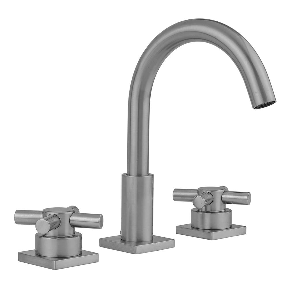 Jaclo Widespread Bathroom Sink Faucets item 8881-TSQ630-1.2-BKN