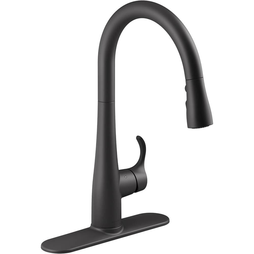 Kohler Pull Down Faucet Kitchen Faucets item 22036-BL
