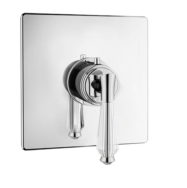 Santec Thermostatic Valve Trims With Integrated Diverter Shower Faucet Trims item 7093DC70-TM