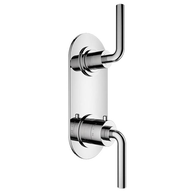 Santec Thermostatic Valve Trims With Integrated Diverter Shower Faucet Trims item 7196CI21-TM