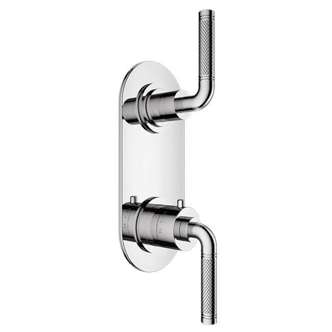 Santec Thermostatic Valve Trims With Integrated Diverter Shower Faucet Trims item 7196CK10-TM
