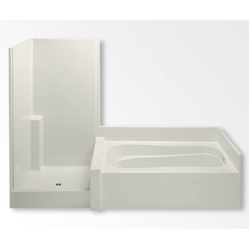 Aquatic Tub And Shower Suites Whirlpool Bathtubs item AC003445-L-WPV-BI