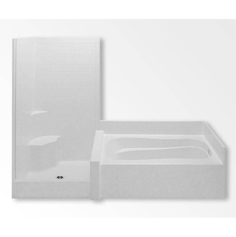 Aquatic Tub And Shower Suites Whirlpool Bathtubs item AC003446-L-WPV-LN