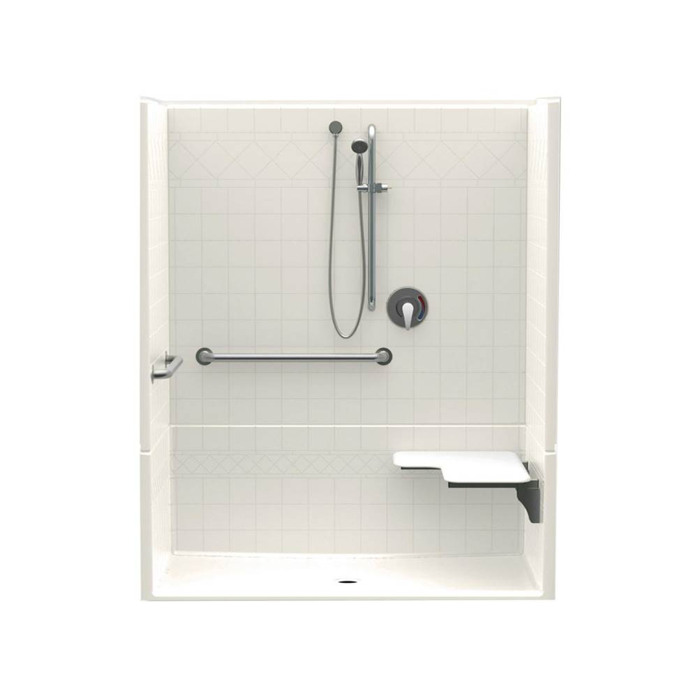 Aquatic Alcove Shower Enclosures item AC003585-X2LBSL-BI