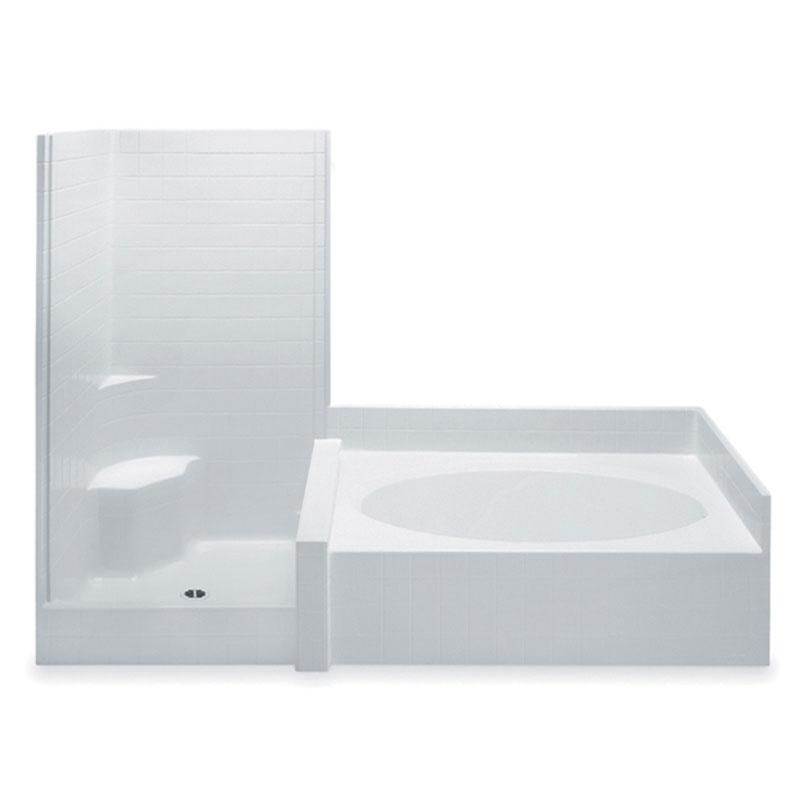 Aquatic Tub And Shower Suites Whirlpool Bathtubs item AC003443-L-WPV-LN