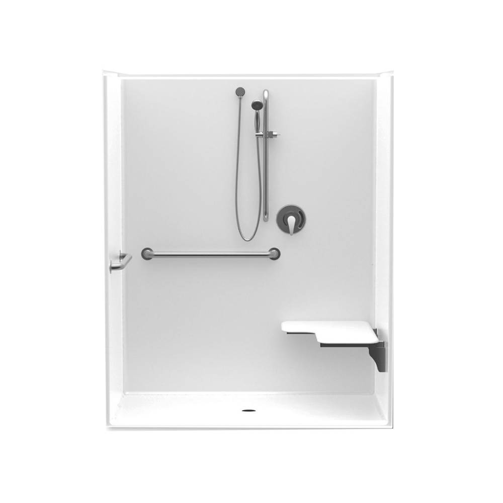 Aquatic Alcove Shower Enclosures item AC003545-XADAL-WH
