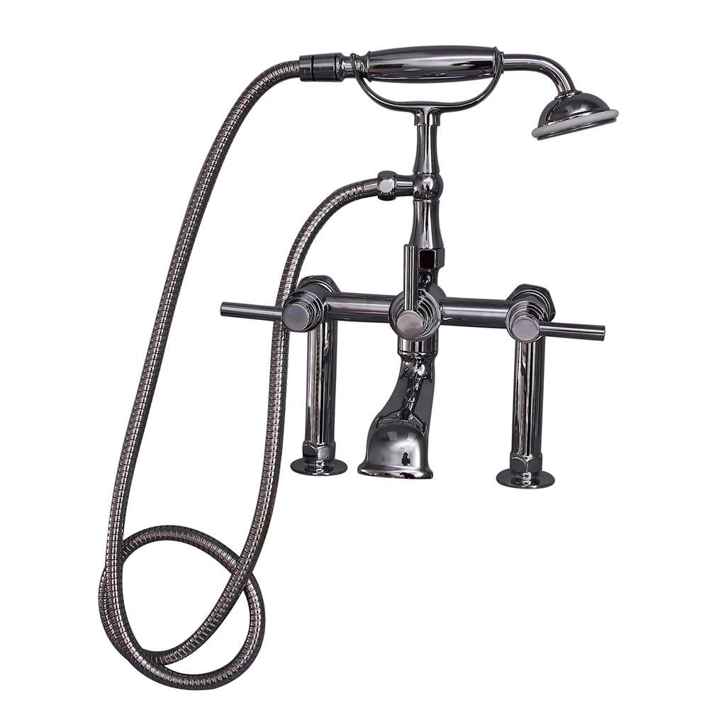 Barclay  Roman Tub Faucets With Hand Showers item 7601-ML-CP