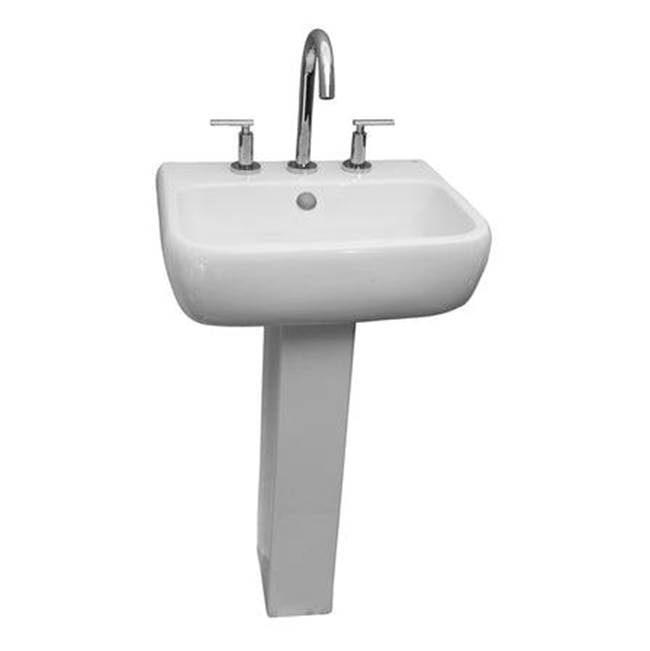Barclay Complete Pedestal Bathroom Sinks item 3-1004WH