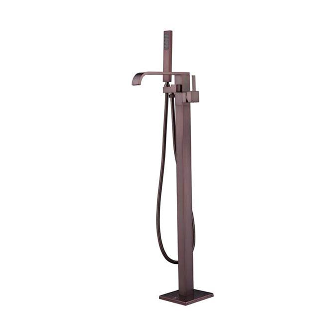 Barclay  Roman Tub Faucets With Hand Showers item 7962-ORB