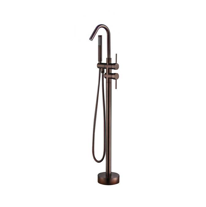 Barclay  Roman Tub Faucets With Hand Showers item 7966-ORB