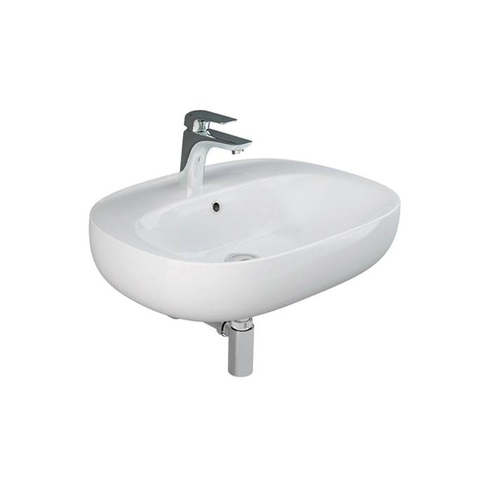 Barclay Wall Mount Bathroom Sinks item 4-1734WH