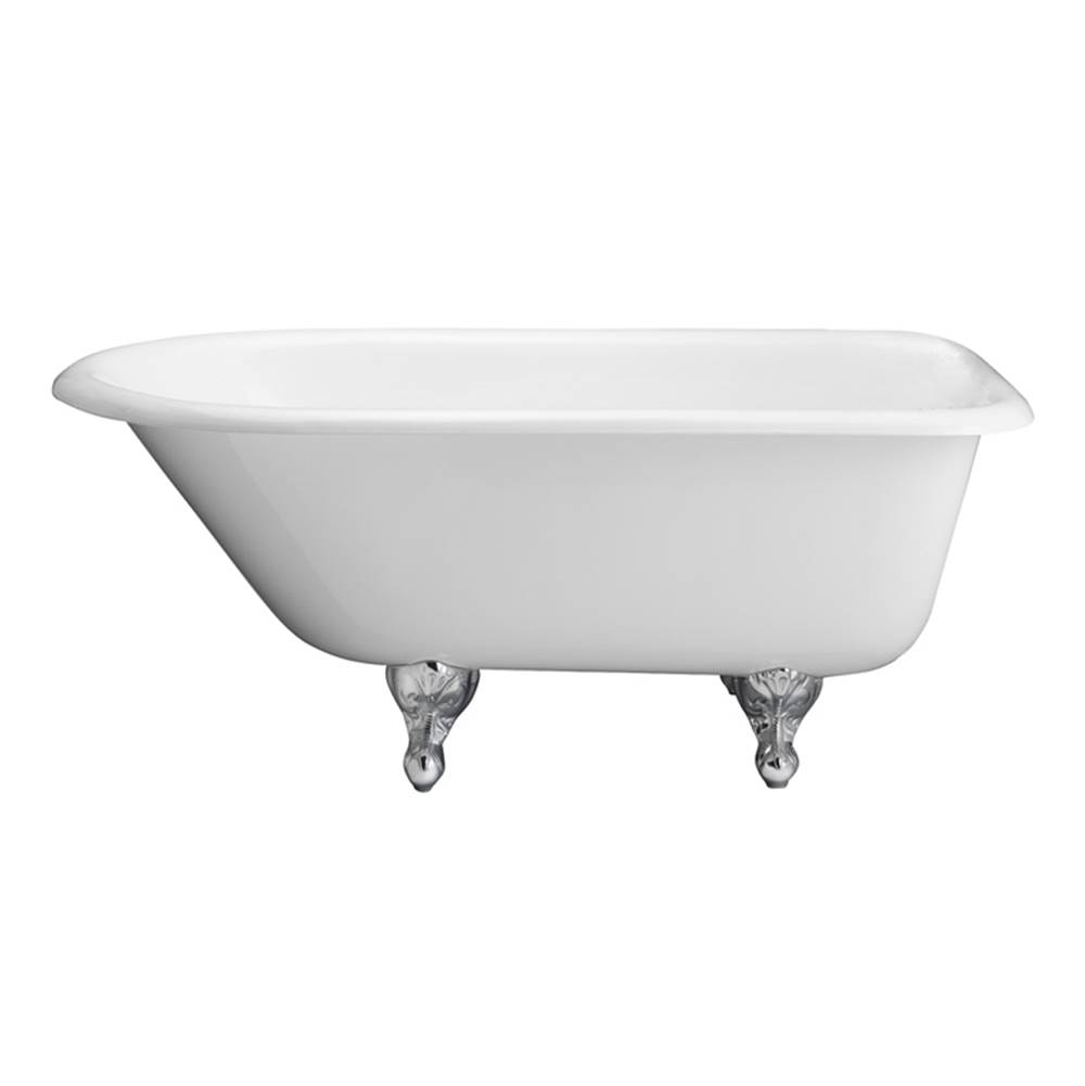 Barclay Clawfoot Soaking Tubs item CTR7H58-WH-BN