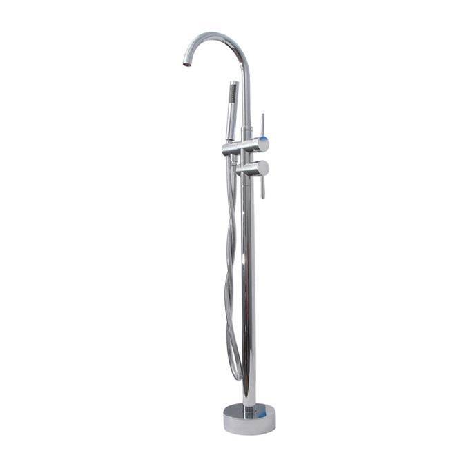 Barclay  Roman Tub Faucets With Hand Showers item 7964-CP