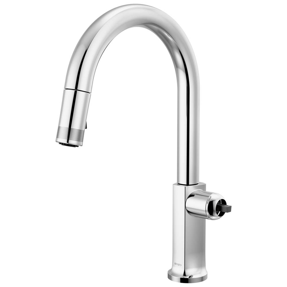 Brizo Retractable Faucets Kitchen Faucets item 63006LF-PCLHP-L