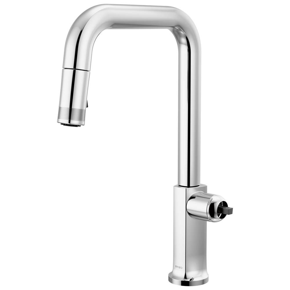 Brizo Retractable Faucets Kitchen Faucets item 63007LF-PCLHP-L