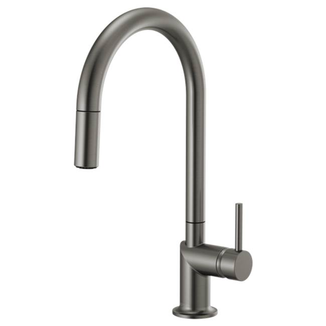 Brizo Retractable Faucets Kitchen Faucets item 63075LF-SLLHP