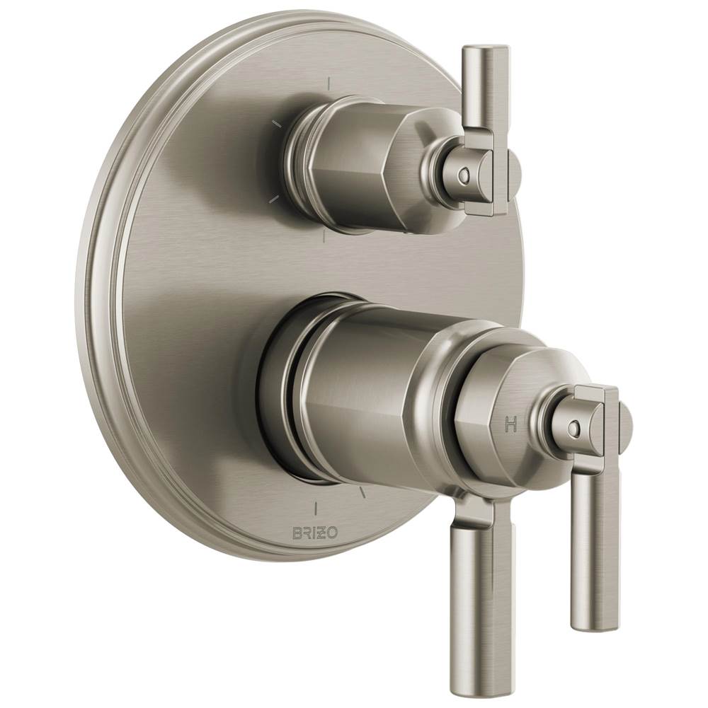 Brizo Thermostatic Valve Trims With Integrated Diverter Shower Faucet Trims item T75676-NK