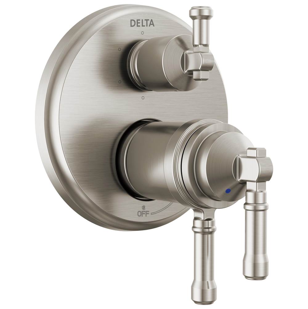 Delta Faucet Pressure Balance Trims With Integrated Diverter Shower Faucet Trims item T27T984-SS-PR