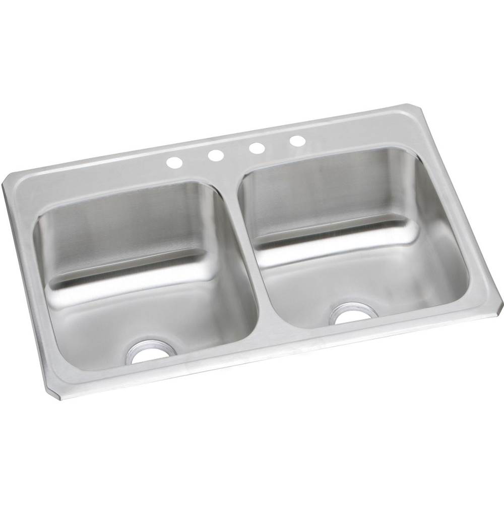 Elkay Drop In Double Bowl Sink Kitchen Sinks item CR33214
