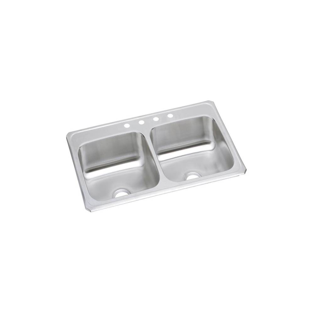 Elkay Drop In Double Bowl Sink Kitchen Sinks item CR43220