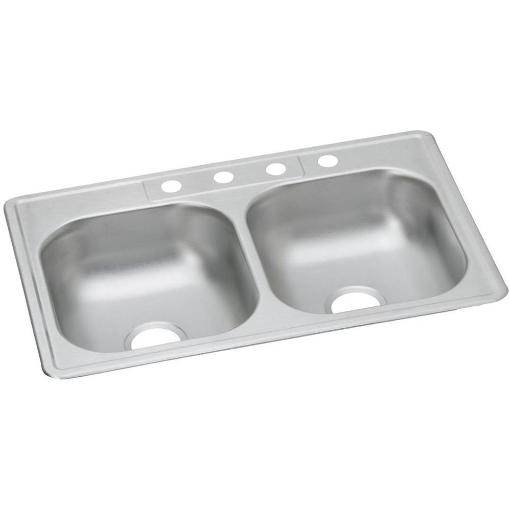 Elkay Drop In Double Bowl Sink Kitchen Sinks item DW10233223