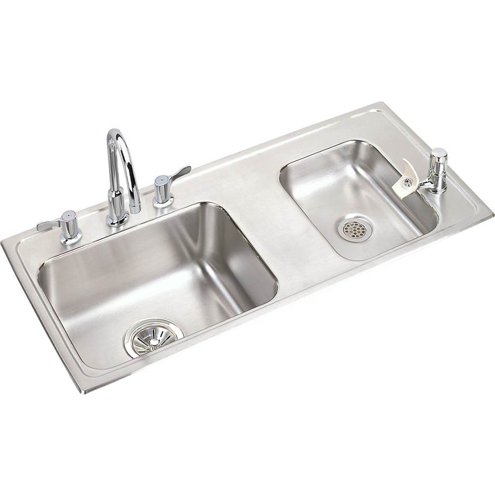Elkay Drop In Double Bowl Sink Kitchen Sinks item DRKAD371745RC