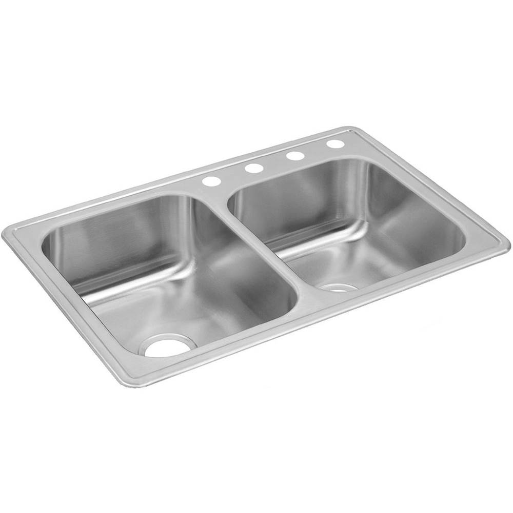 Elkay Drop In Double Bowl Sink Kitchen Sinks item DXR250R2