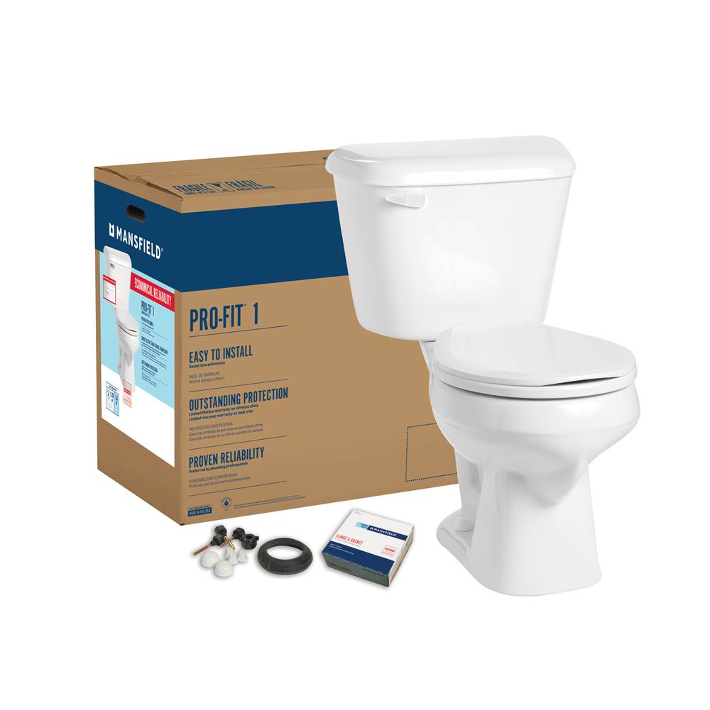 Mansfield Plumbing  Toilet Combos item 041300018