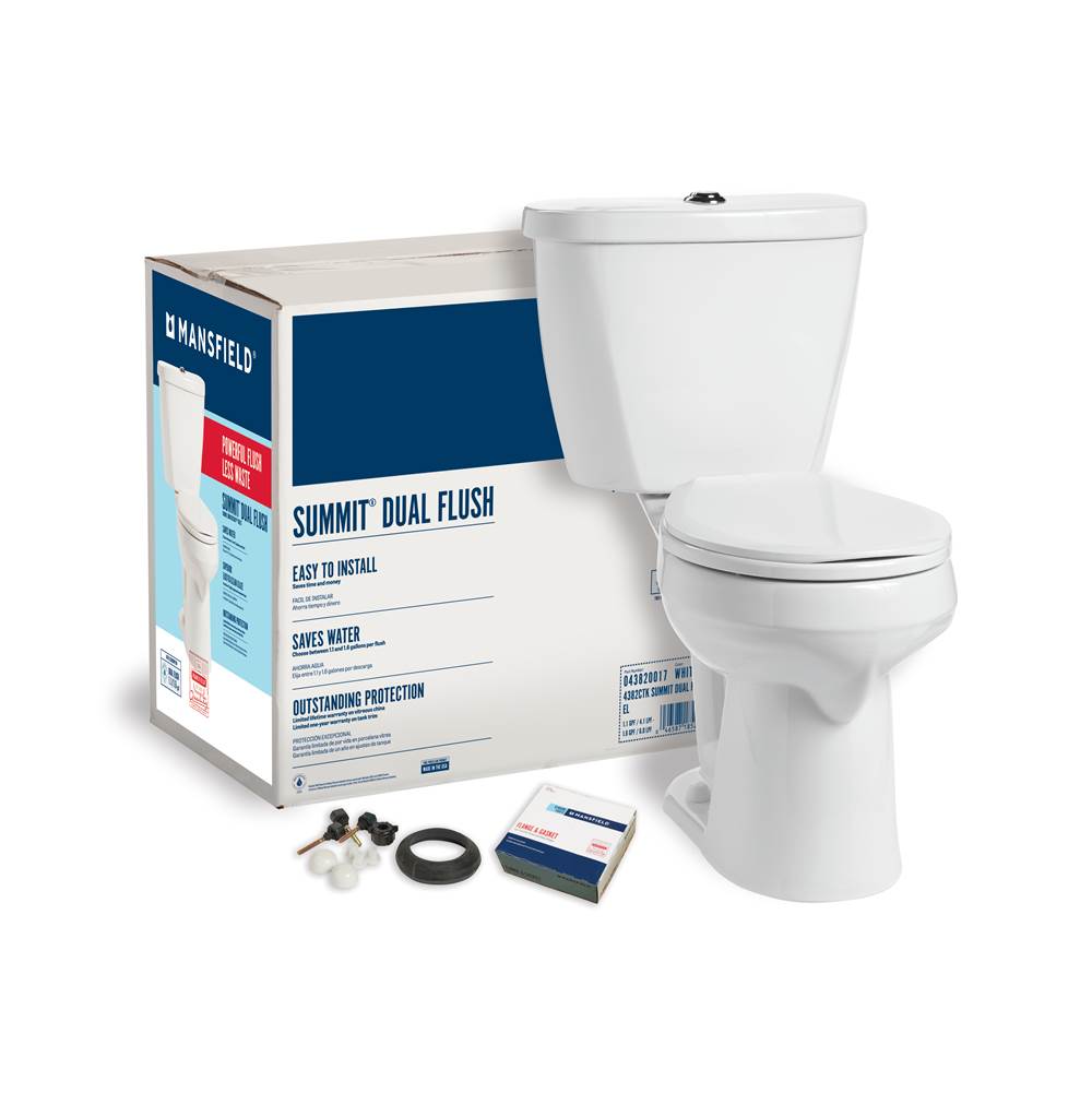 Mansfield Plumbing  Toilet Combos item 041880017
