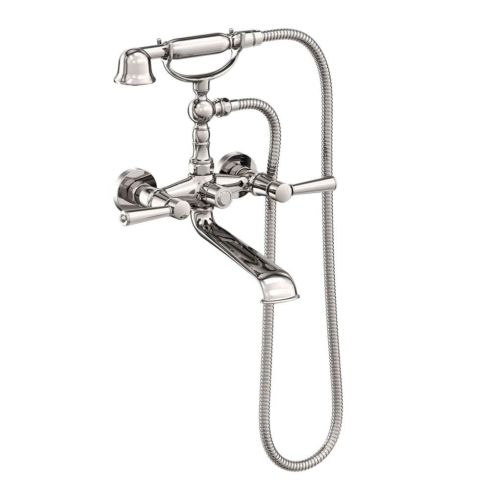 Newport Brass Deck Mount Roman Tub Faucets With Hand Showers item 1200-4283/15