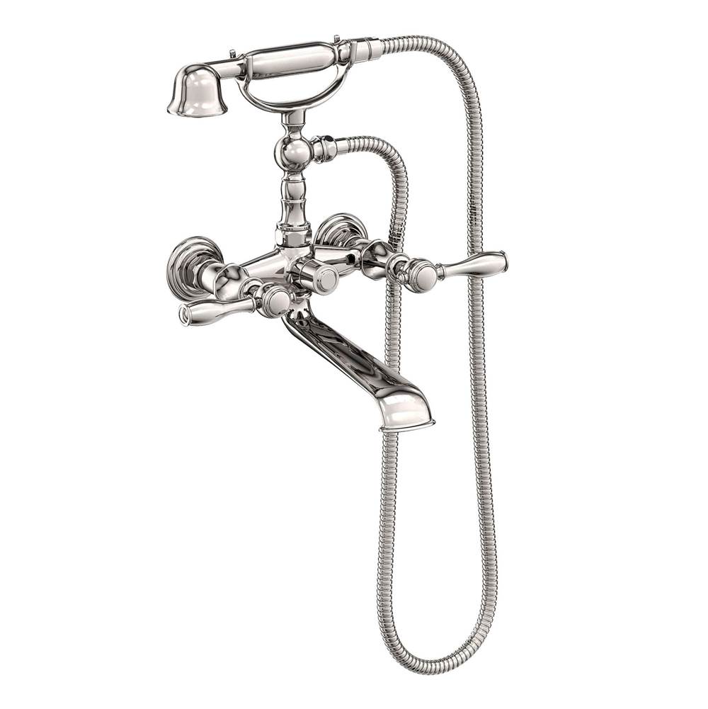Newport Brass Deck Mount Roman Tub Faucets With Hand Showers item 1770-4283/15