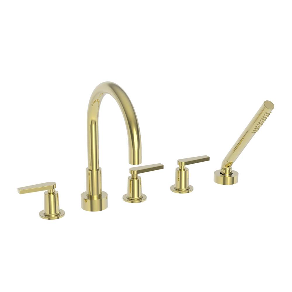 Newport Brass Deck Mount Roman Tub Faucets With Hand Showers item 3-2977/01