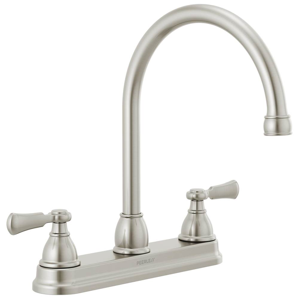 Peerless Deck Mount Kitchen Faucets item P2965LF-SS