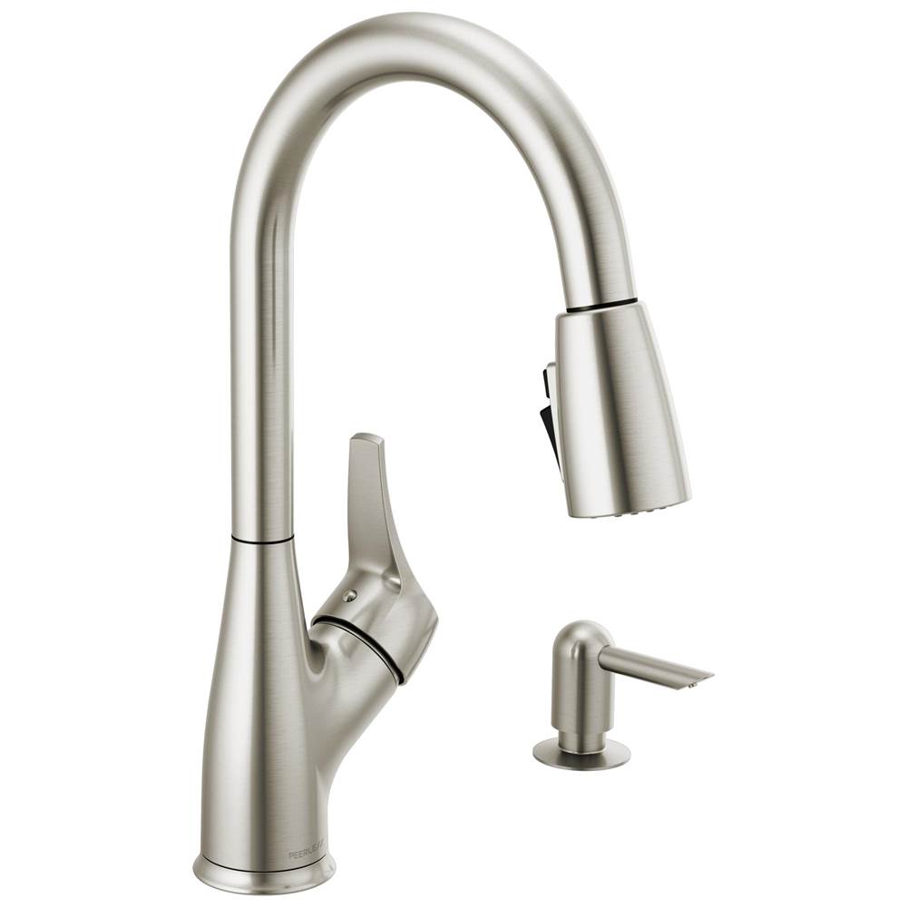 Peerless Pull Down Faucet Kitchen Faucets item P7901LF-SSSD-W