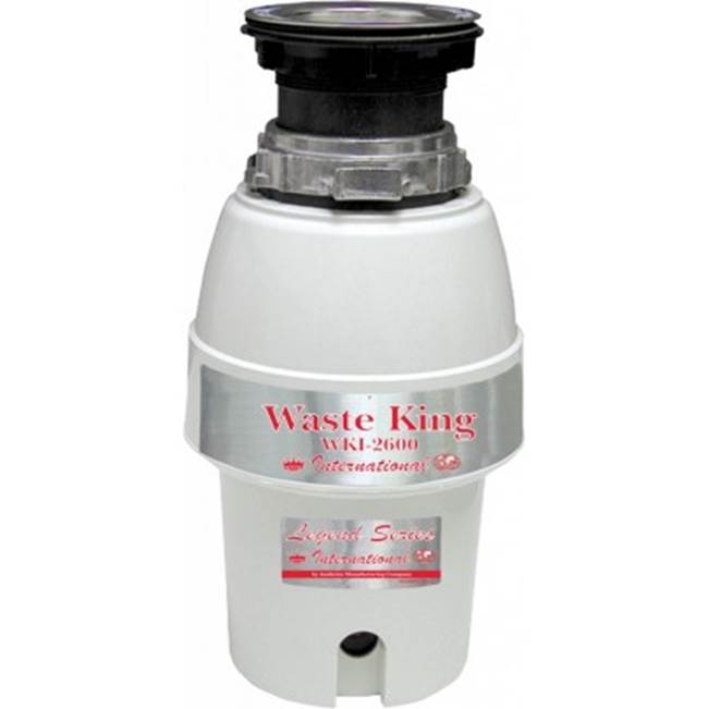 Waste King Household Disposers Garbage Disposals item WKI-2600-ENG